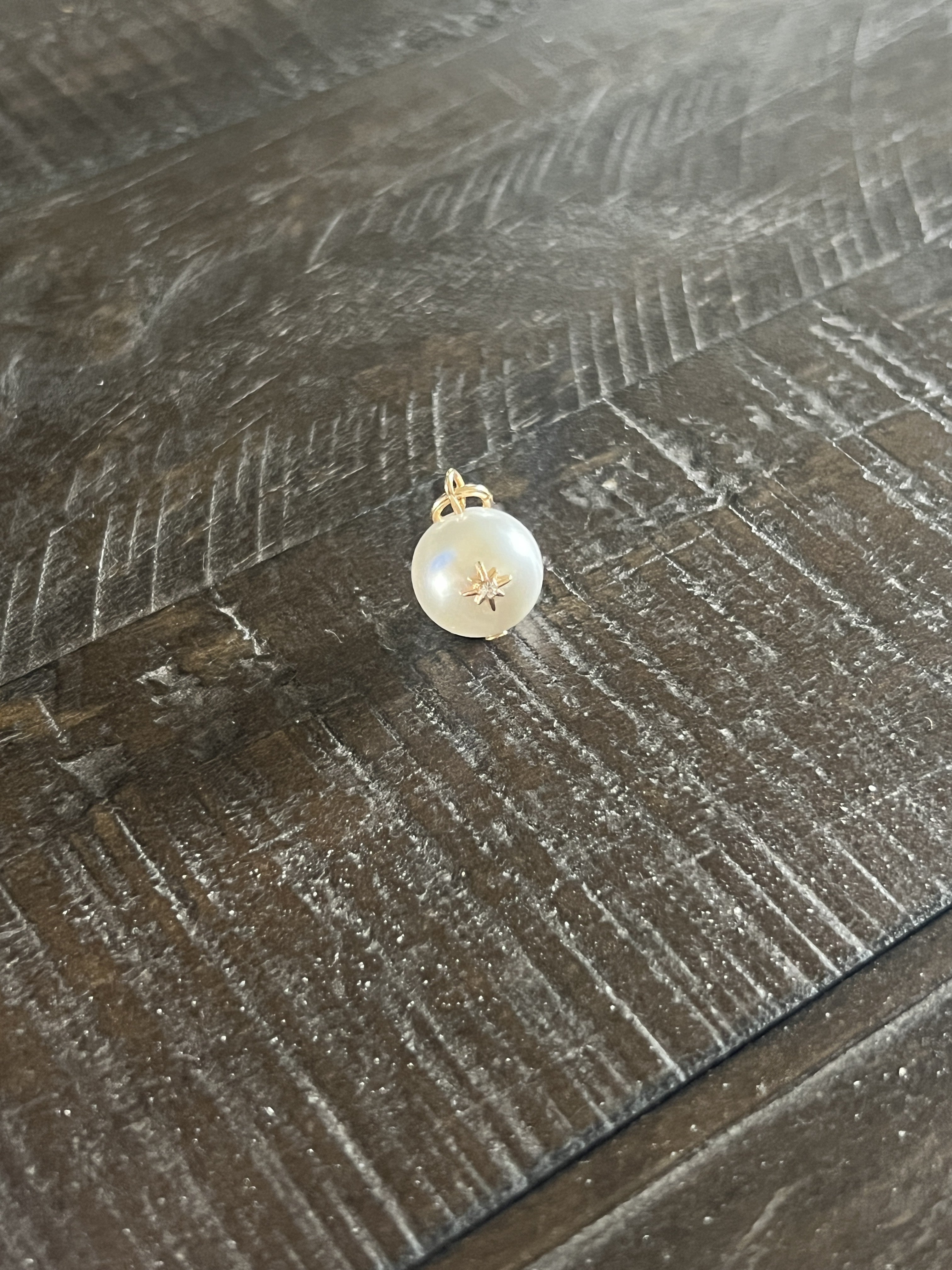 pearl w/ cz star