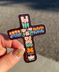 floral cross