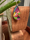 colorful butterfly wing