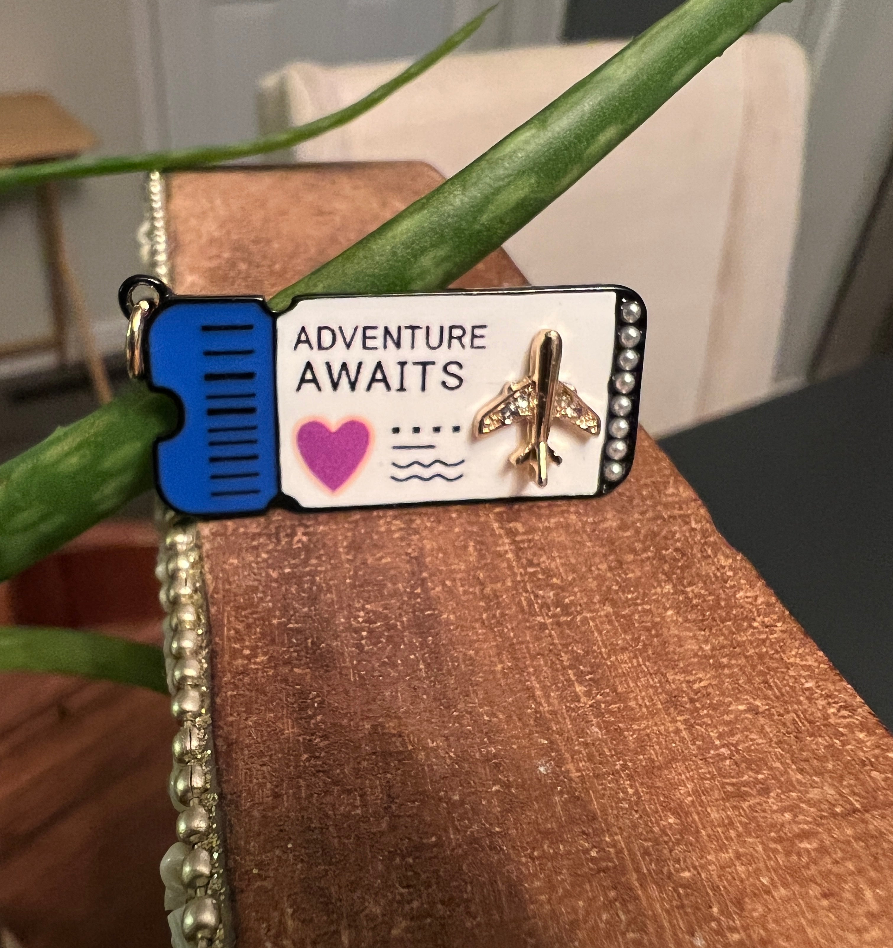 adventure awaits - boarding pass